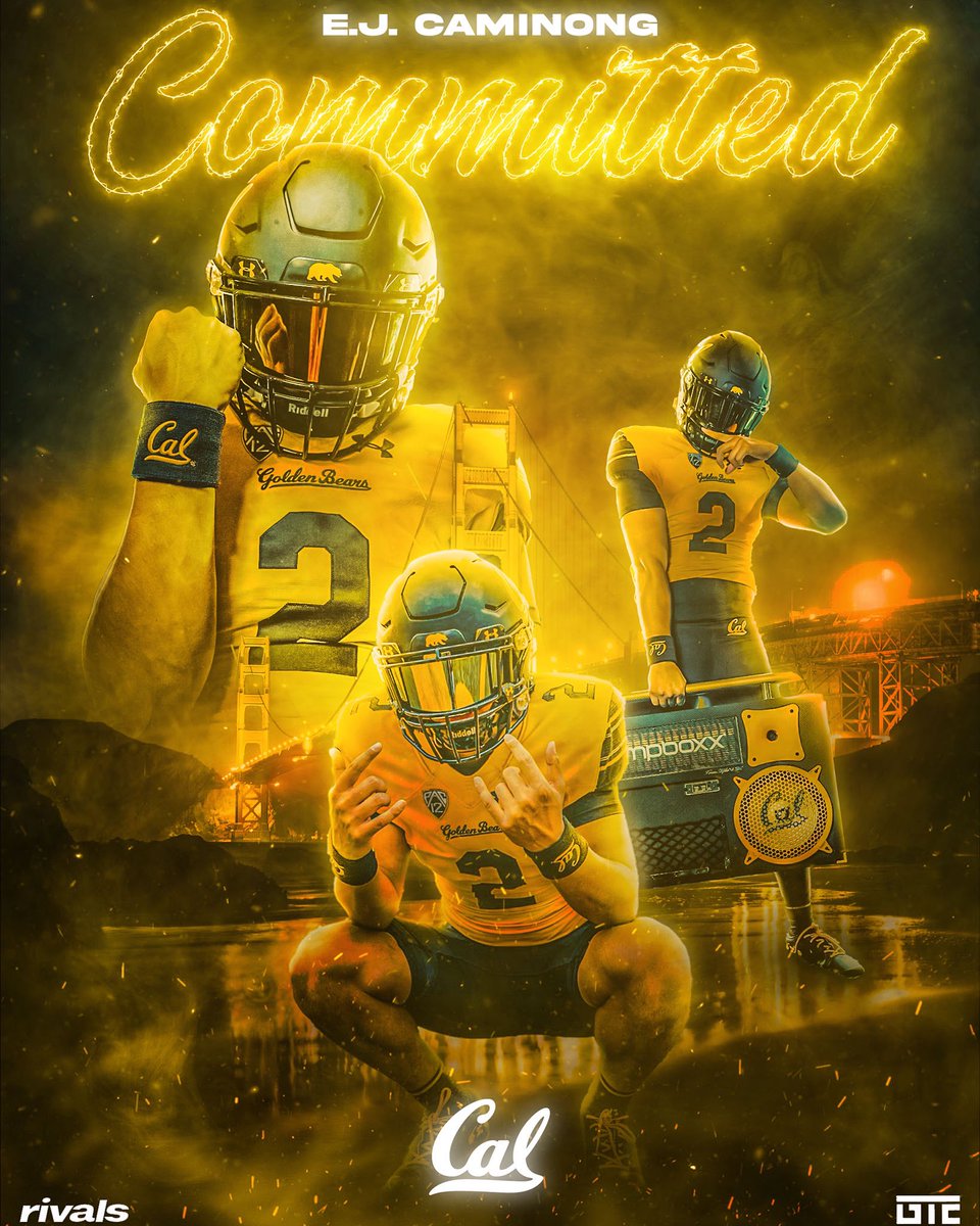 BREAKING: 3⭐️ QB EJ Caminong commits to Cal