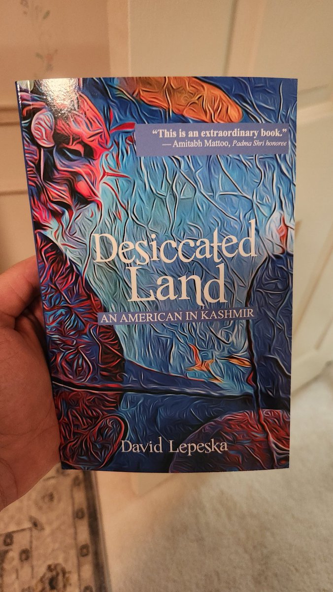 Finally got my copy of @dlepeska's now book. I was fortunate to read an advanced copy. This is the best objective account of the Kashmir conflict that I've read in a long time!