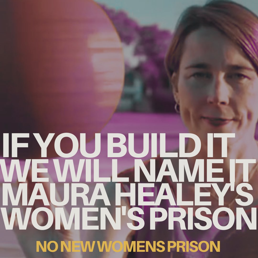 We see women speaking truth to power & that is brave. 

#NoNewWomensPrison 
#FreeHer
#FreeThemAll 

If @MassGov want to build a Prison #masspoli & #massdems should insist she put her name on it.