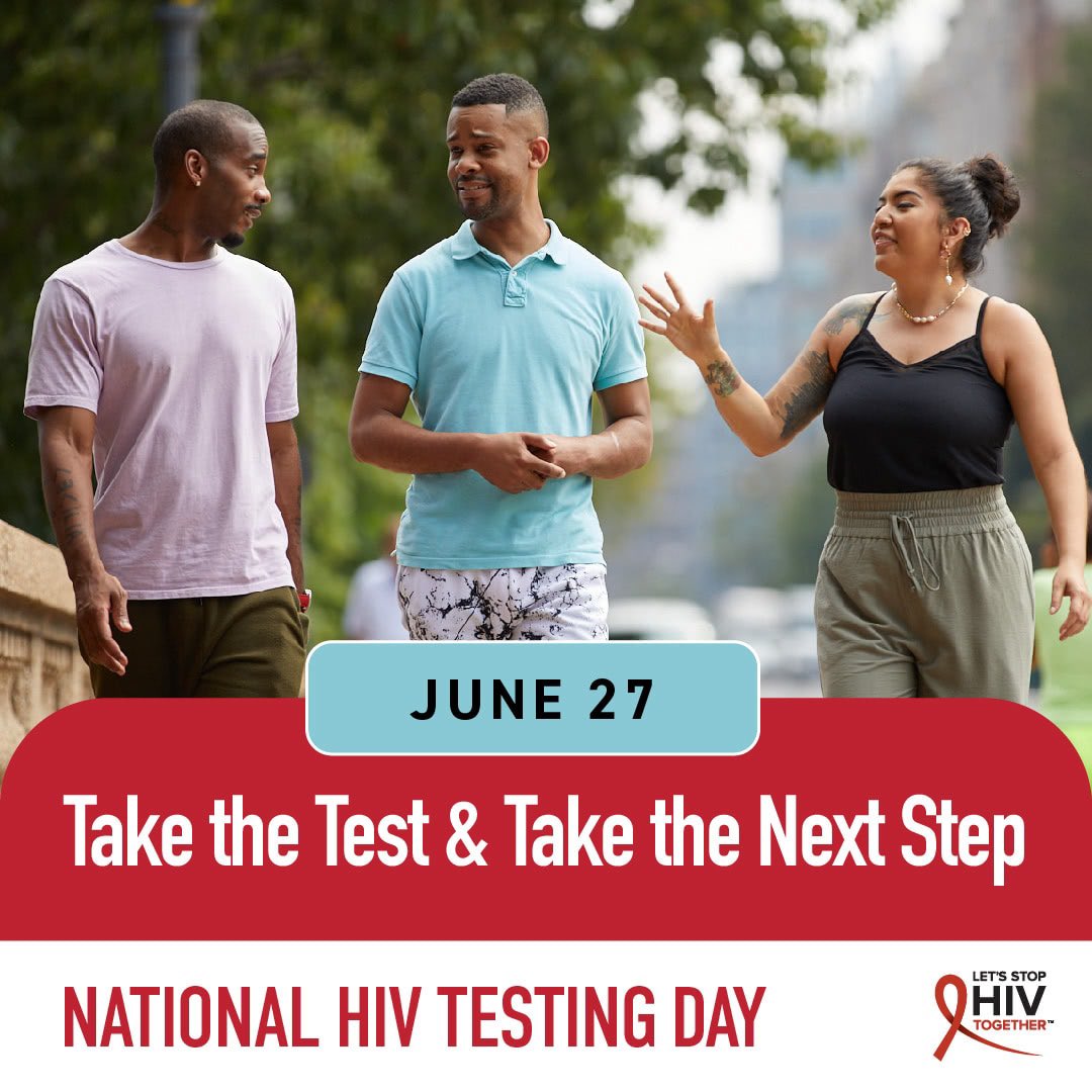 NJAsianHealth's tweet photo. Today is National #HIVTestingDay. Get tested to check your status and be in the know. From there, you can take steps to be good to go. Center for Asian Health can help you with HIV testing information, help evaluate your conditions and link you to care if needed. #StopHIVTogether https://t.co/PuKl1QeEps