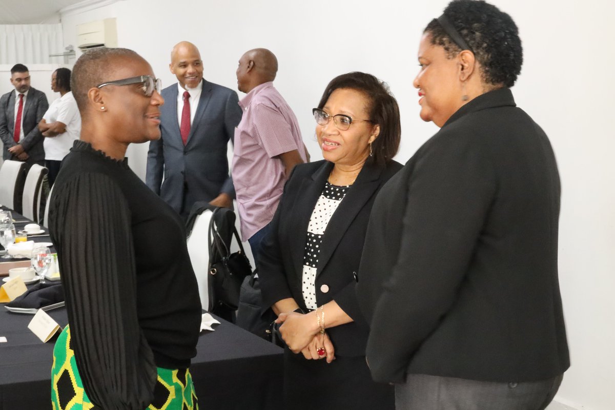 mojofficialjm's tweet image. #FirstClassJusticeSystem: Exchange Partnership
A delegation from #Rwanda now in Jamaica to conduct needs assessment for electronic case management system @jamjudiciary. 
@mojofficialjm @UNDPJamaica @CanadaDev @Rwanda_Justice  @UNDP_Rwanda @RIB_Rw  @Delroychuckjm @Bryansykesjm