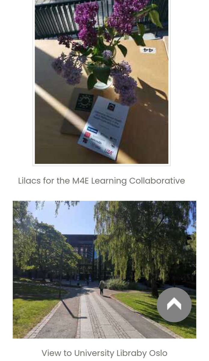 joan_kleine's tweet photo. 🌞🇳🇴 I tried to capture some impressions of the @Magnet4Europe Learning Collaborative in an article. ➡️https://t.co/UDFdwX2l4A
#M4EOslo2023 #MentalHealthAtWork #norway #creatingbetterworkplaces #lilacs https://t.co/rCmpahWTW2
