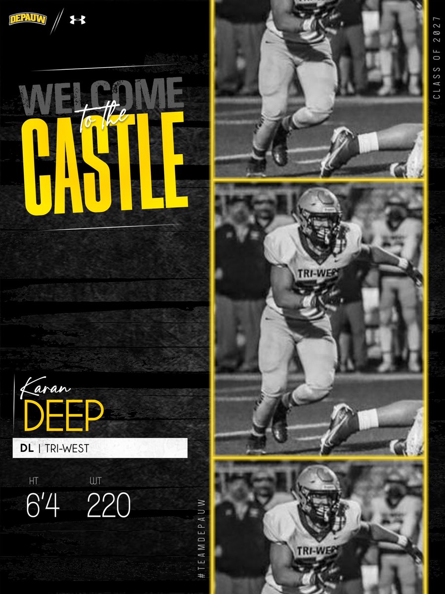 𝗪𝗲𝗹𝗰𝗼𝗺𝗲 𝘁𝗼 𝘁𝗵𝗲 𝗖𝗮𝘀𝘁𝗹𝗲, @karandeep5713!
 
#TigerPride | #TeamDePauw