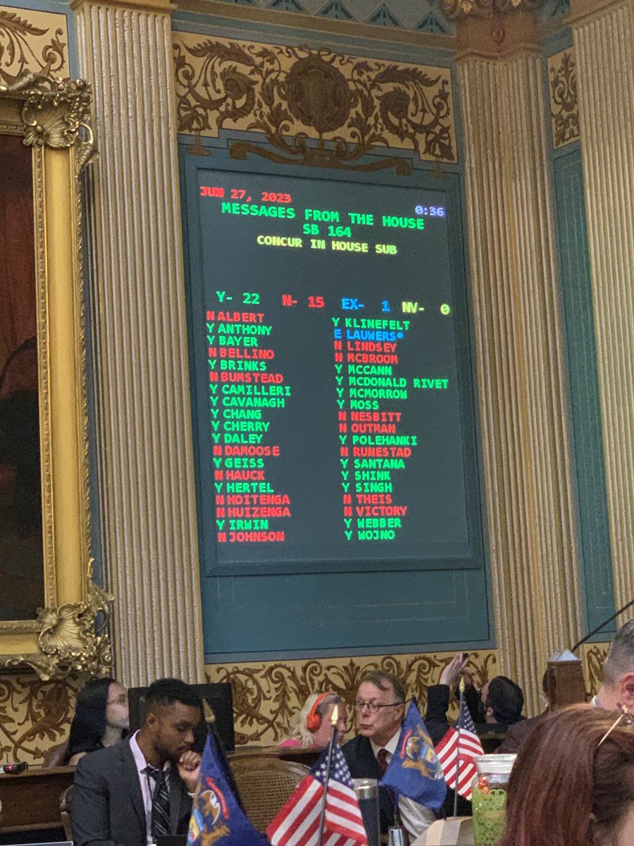 BIZ Zones passes and is going to become law! I’m going to have a few laws under my belt soon! #mileg #MajorityforthePeople