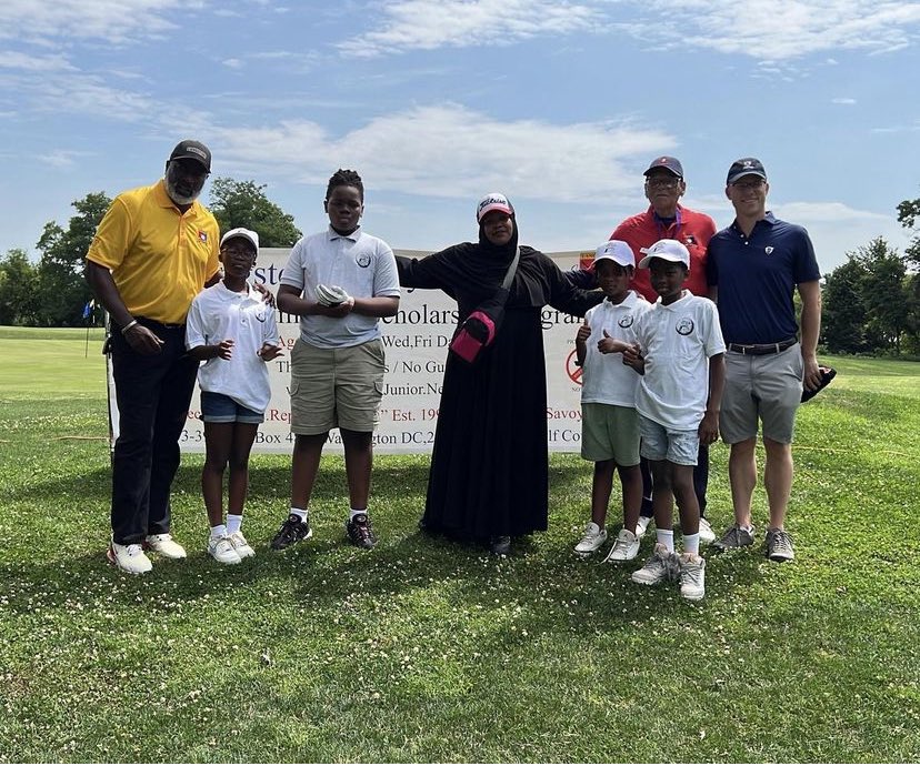 OGVPDCGOV's tweet photo. Building Blocks grantee @rocknow.inc impacting the community by introducing golf. Presenting the R.O.C.K. Now Golf team!!! https://t.co/SqO27PP2gV