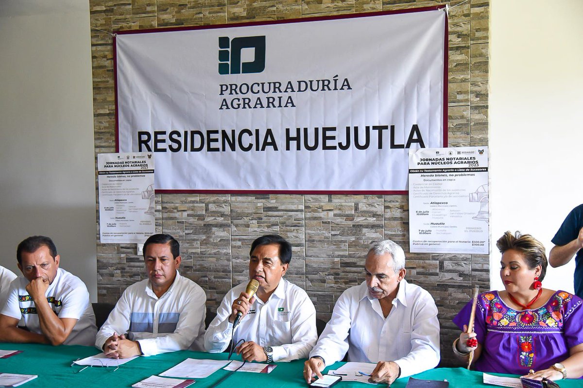 Gobierno de Hidalgo on Twitter: "¡Atención, ejidatarios de Hidalgo! 🌾
