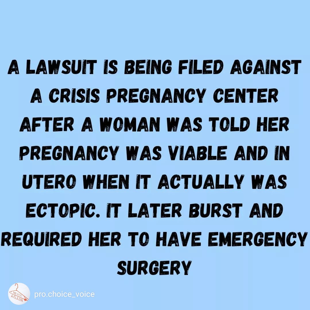 ProChoiceWytch's tweet photo. Everyone who works at that crisis pregnancy center should face criminal charges and do prison time. All CPC's should be shut down and demolished.

#ExposeCPCs
#ProLifersAreHypocrites
#AbortionIsHealthcare

https://t.co/YkLZ0RlQug https://t.co/PPbHOWd8ew