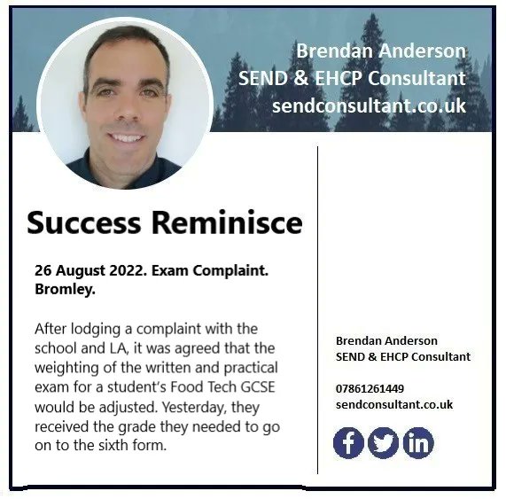 SENDconsultant's tweet photo. Are you looking for help with the #SEND & #EHCP process?
You're welcome to join our Facebook Group Advice & Support, with thousands of members!
https://t.co/BuOBzDb6RS
For professional support please contact me. brendan.anderson@sendconsultant.co.uk
#senparent #sendparent https://t.co/w4OlR890tg