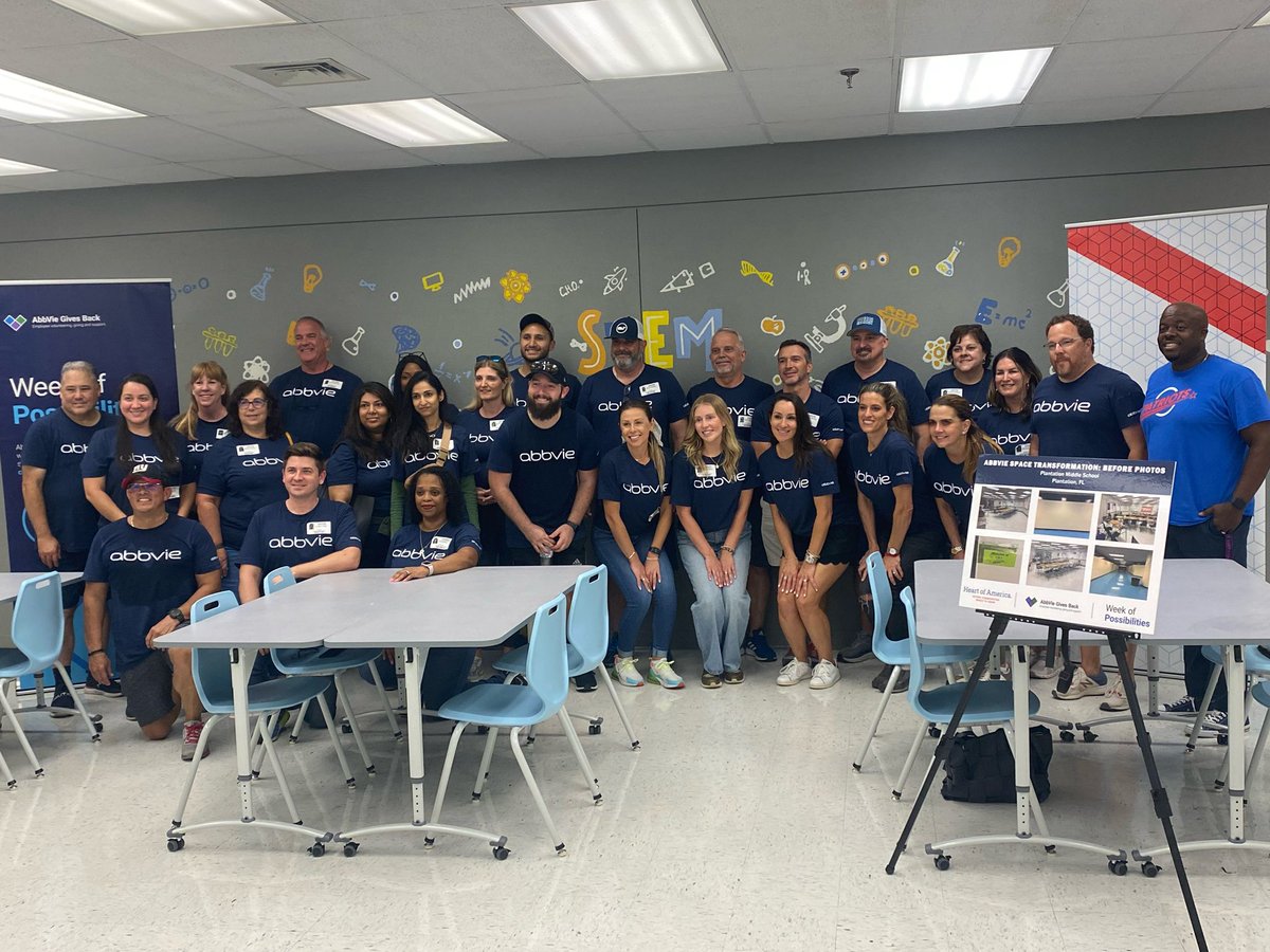 BCPS_Grants's tweet photo. Congratulations to @Plantation_MS on their Makerspace🚀 A big thank you to @HeartofAmericaF and @abbvie for helping to make this opportunity! @browardschools https://t.co/388zmXMRkP