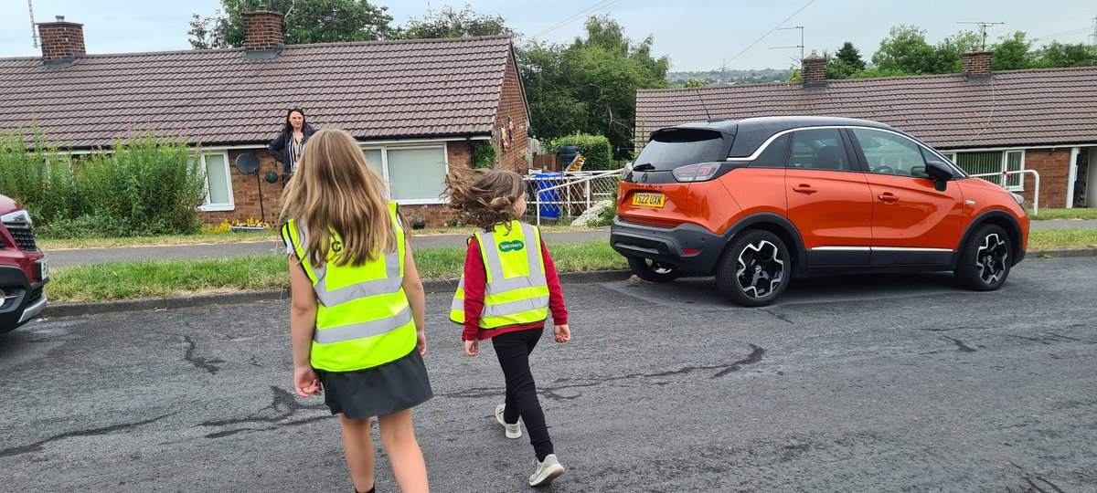Back to the day job after a weekend of DoE. Pedestrian Skills today with Year 3 and 4.