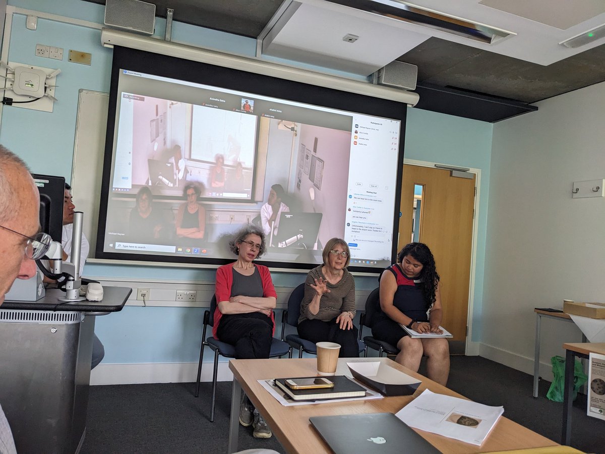 Successful launch of our digital exhibition on Science humanism and the making of modern India with Dr Antonia Moon (BL) and Dr Sarah Wilmot (John Innes Centre) sussex.ac.uk/cweh/research/…