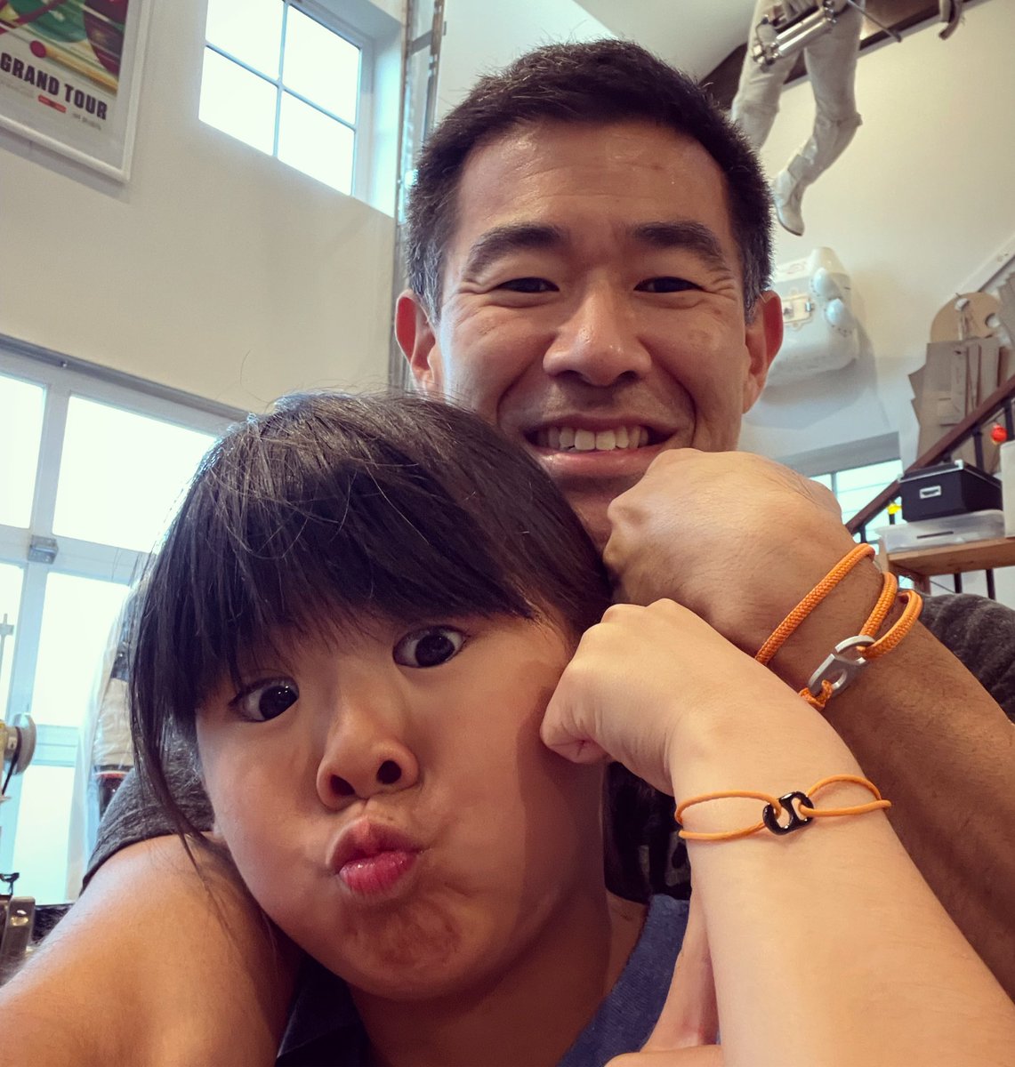 Proud to wear my #togetherband in support of STEAM access for our future generation of innovators (like Penny). Proceeds go to the We Build it Better and <a href="/spacefabworld/">Space For A Better World</a> foundations. <a href="/thetogetherband/">#TOGETHERBAND</a> <a href="/Bottletoppers/">BOTTLETOP</a> <a href="/TheGlobalGoals/">The Global Goals</a> <a href="/UNFoundationGEC/">UN Foundation GEC</a> <a href="/Airbus/">Airbus</a> #discoverthecosmos