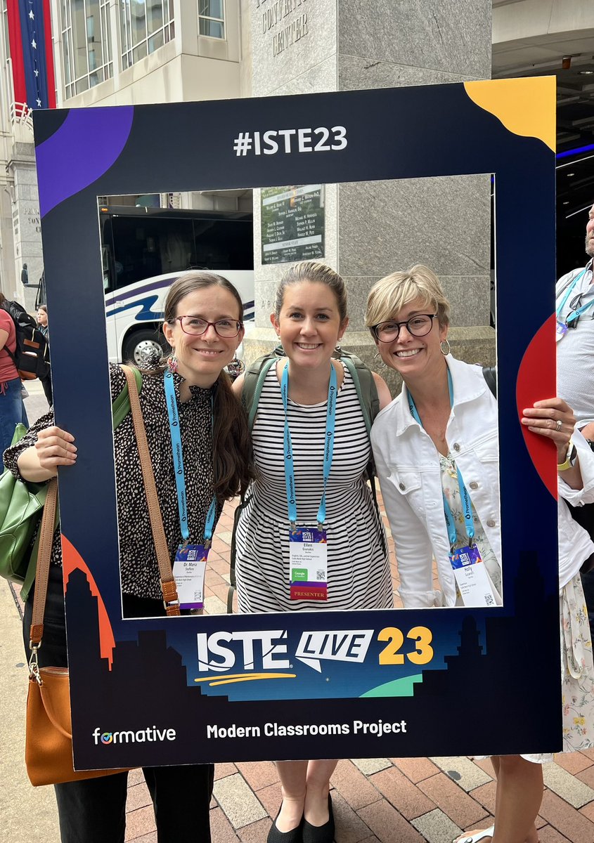Dr. Maria Steffero (@msteffero) on Twitter photo So proud to represent #theRegional with <a href="/ellengianakis/">Ellen Gianakis</a> and <a href="/hlucarelli/">Caterina Caruso</a> at #ISTELive23 🎉 So proud to represent #theRegional with <a href="/ellengianakis/">Ellen Gianakis</a> and <a href="/hlucarelli/">Caterina Caruso</a> at #ISTELive23 🎉