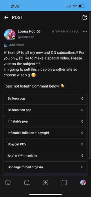 Don&rsquo;t miss out! Get the 25% off sale &amp; contribute to my #onlyfans pole!! Which #porn should I create<a href="/tag/porn"class="tags"><span>#porn</span></a><a href="/tag/onlyfans"class="tags"><span>#onlyfans</span></a>