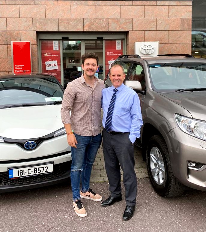 On Jaime's last day at Macroom Motors, we say a sad farewell to our hardworking friend, who returns to his beloved Spain. We wish him the best of luck! #GoodWishes #MacroomMotors.