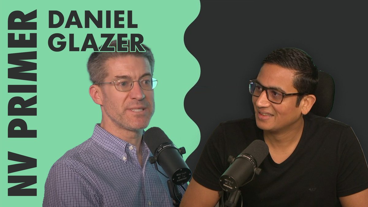 .@danielcglazer is an American technology lawyer, strategic business advisor, and the latest guest on the #nothingventuredpodcast!     

Listen to the Primer episode now - youtube.com/watch?v=3hNIVA…