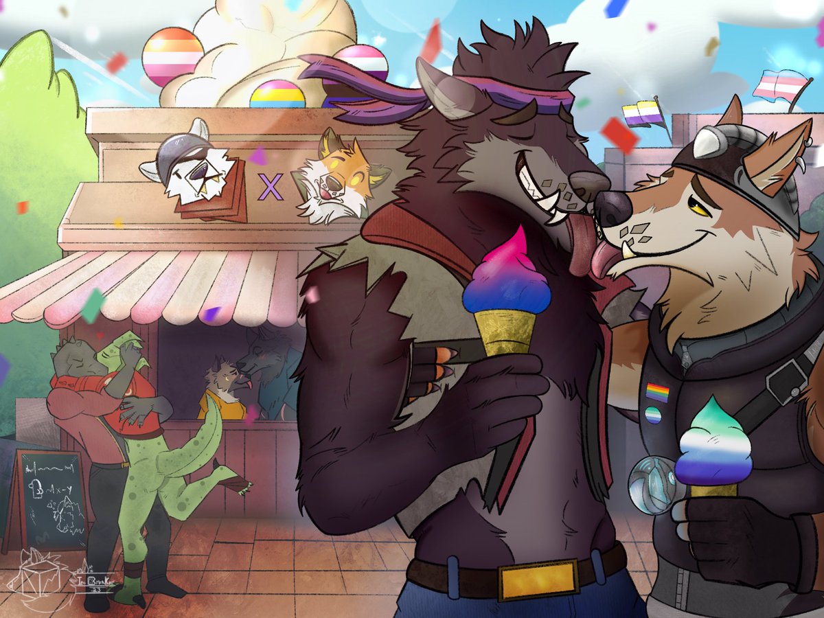 Icer_Breaker's tweet photo. Love is in the air !🫶🏳️‍🌈✨
🐺❤️🐺

2nd Part . Before #Pride2023 ends ✨
Hope you like it ❤️

#FortniteArt #Fortnite #art https://t.co/S6x88mZ366