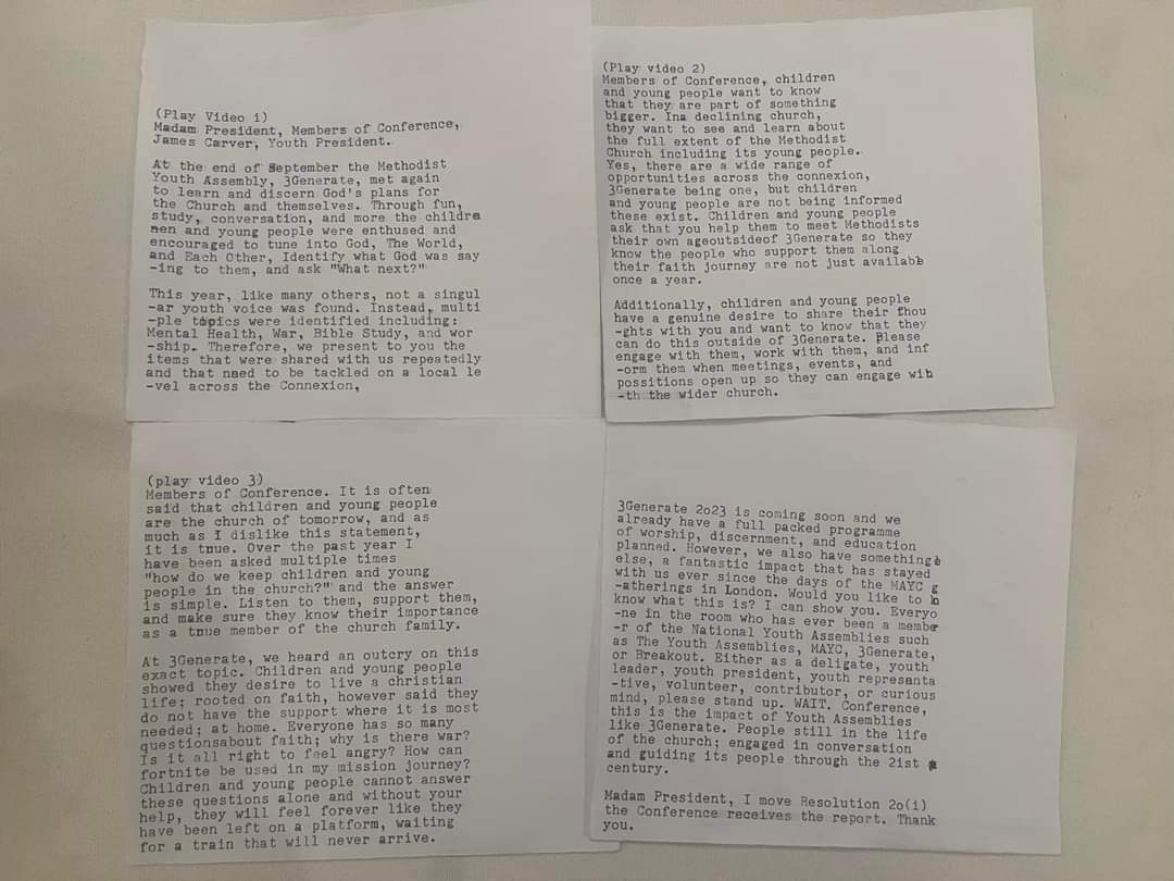 Youth President of The Methodist Church In Britain tweet media