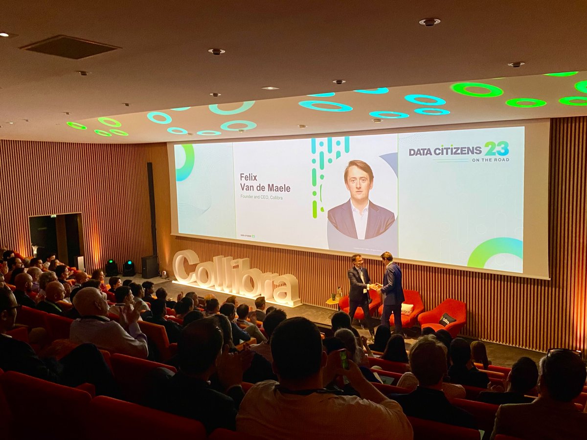 collibra's tweet photo. Today is the day! We're so excited to have welcomed the local Paris community to #DataCitizens on the Road. We can't wait to see our customers, partners and Collibrians network and exchange ideas at our happy hour. 

#dataintelligence #dataquality #aigovernance #collibra https://t.co/5cfknMBzF9