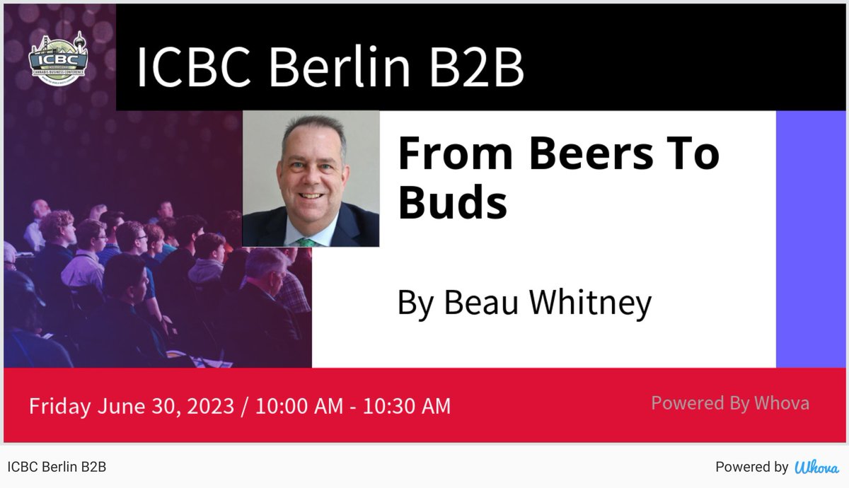 I am speaking at ICBC Berlin B2B. Please check out my talk if you're attending the event! #ICBC #ICBCB2BBerlin #ICBCB2BBerlin23 - via #Whova event app