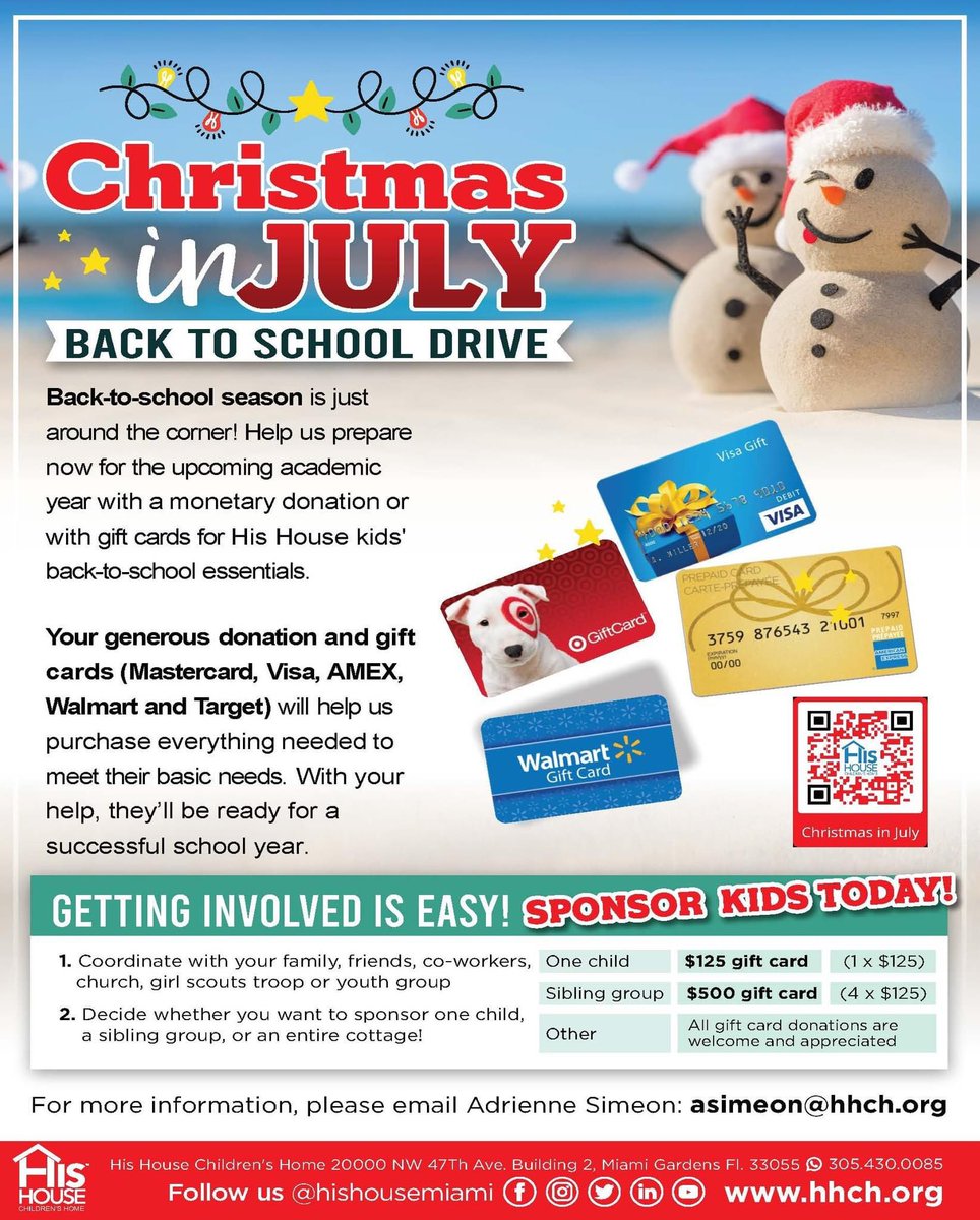 #hishousechildrenshome #fosterhome #fosterchildren #fostercare #fosterchild #christmasinjuly #donate #christmasinjuly2023 #donationsneeded #childreninneed #backtoschool2023 #backtoschool #backtoschoolchallenge #BackToSchoolDrive