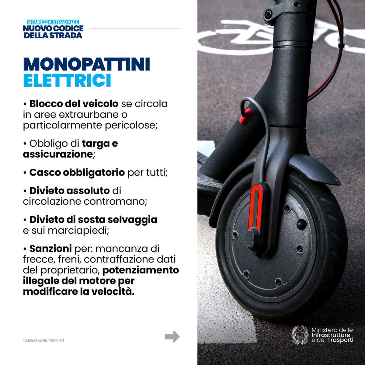 È stato approvato il nuovo codice della strada. Auspico che tutti gli Italiani rispettano il nuovo codice della strada.