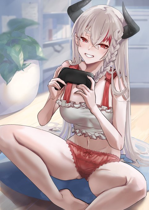 リクエストありがとうございました!!
お部屋でゲームするMAOちゃんです!!

#Skeb 