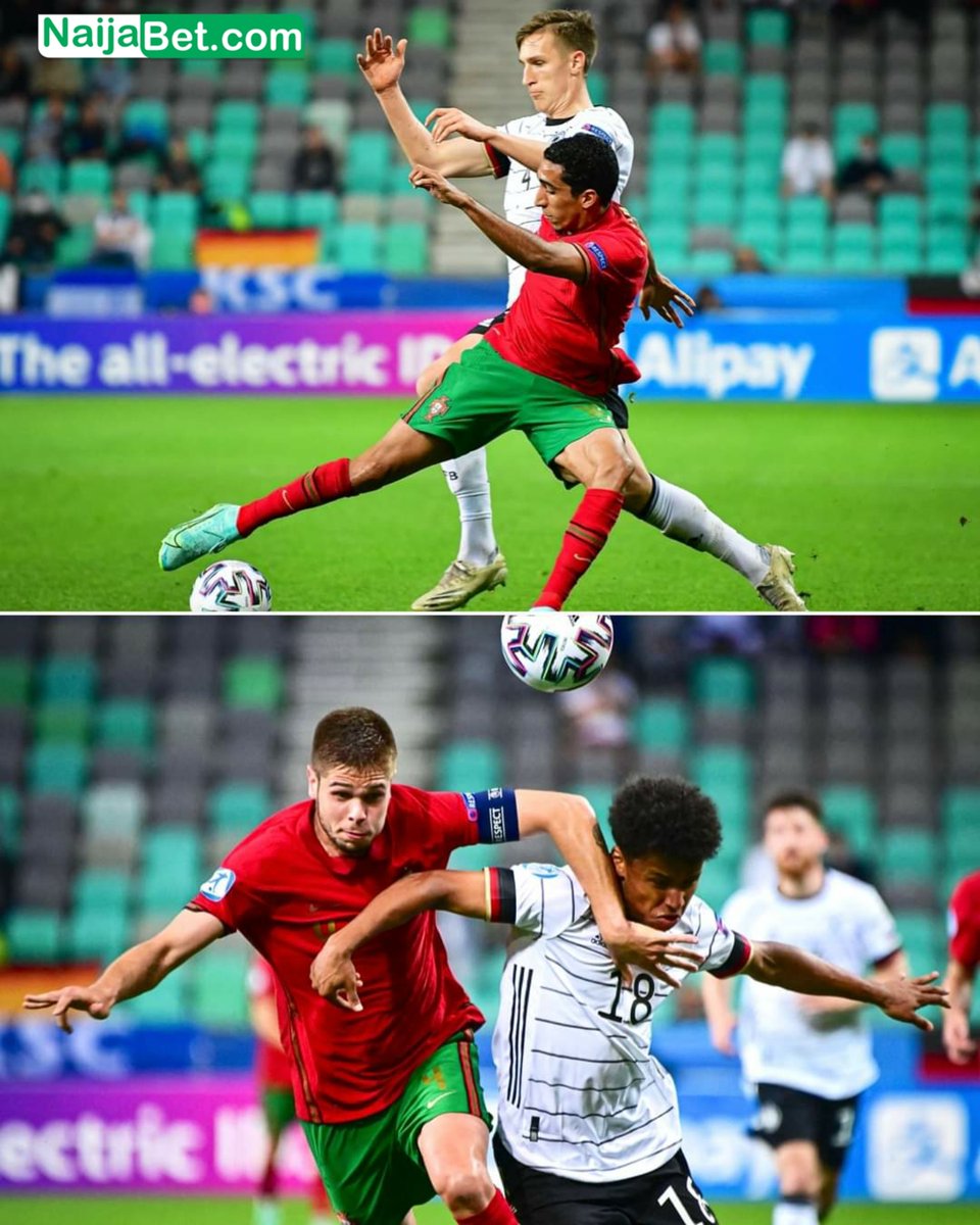 Netherlands and Belgium are both 𝗼𝘂𝘁 𝗼𝗳 𝘁𝗵𝗲 𝗨𝟮𝟭 𝗘𝘂𝗿𝗼 championship 🇳🇱🇧🇪😬 

Georgia and Portugal qualify for the quarter-finals 🇬🇪🇵🇹👏

#NaijaBet #tuesdayvibe #BoostedOdds #worldcup2023 #BETAwards