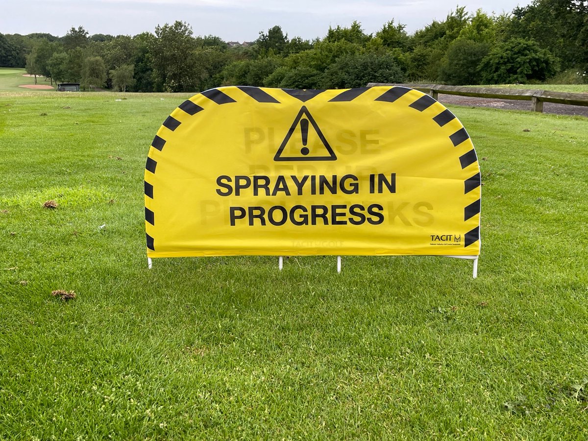 A great day today with Floyds Turfcare who were in spraying the course with a selective herbicide. All tees, tee banks, fairways, semi rough and bunker banks have been treated, a total area of over 30 hectares, all done by just after lunch. Big thanks to <a href="/Rawlings02/">nick rawlings</a>