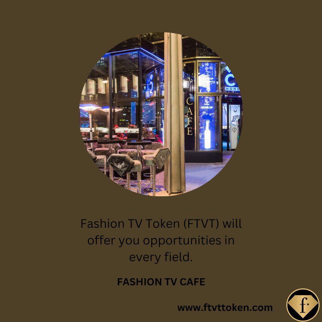 FTVT Token Global by FashionTV on Twitter "fashiontvcafe ftvt"
