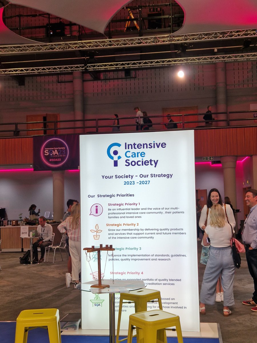 Intensive Care Society SOA conference, day 1 complete!