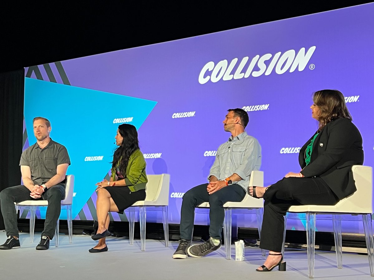 Initialized's tweet photo. "The first mover advantage for LLMs exist, but there is still a lot of room for innovation and new players to emerge."
-@brettdg speaking at #CollisonConf on a panel about the changing playbook for early stage fundraising. https://t.co/sSy7vYo3aq