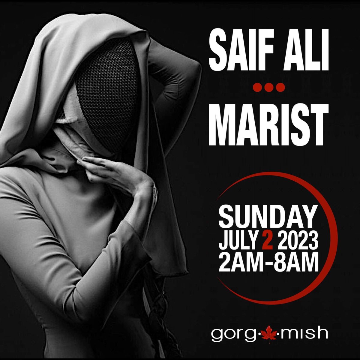 And Sunday!
To close things off we have <a href="/djsaif/">Saif Ali S.</a>.music and another DEBUT <a href="/_marist_/">meury</a> !!! 
.
Tickets are available in bio!