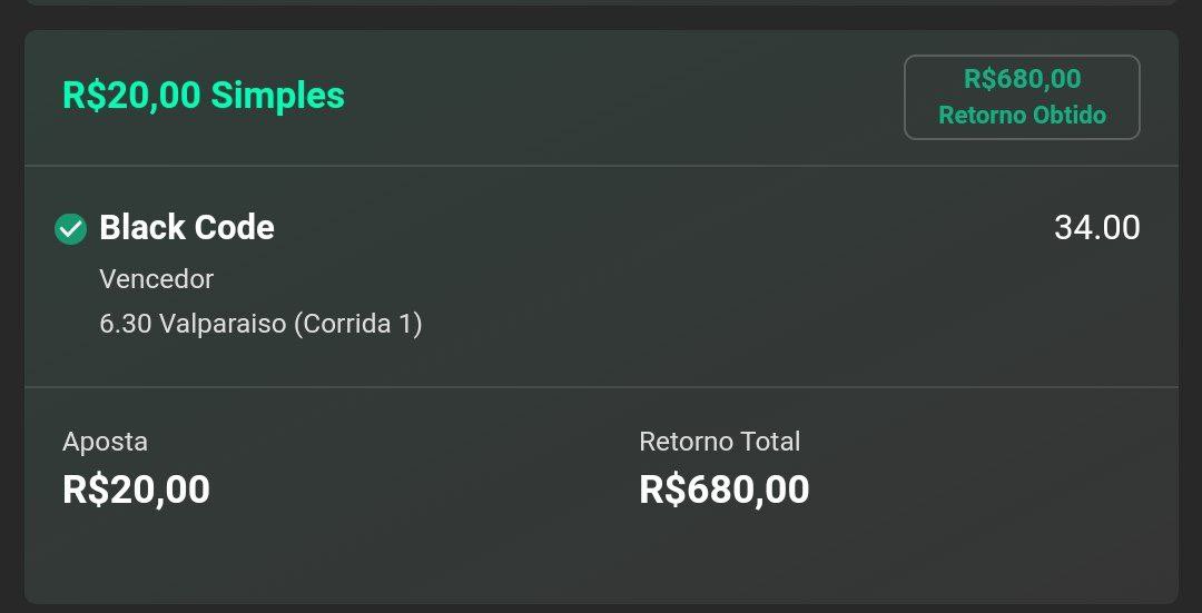 gaconsultoria1's tweet photo. CRUUUUUZAM A RETA FINAL!

E vai dando nos novamente, ontem teve mais alguns bons lucros com direito a Dupla do Projeto Odds Altas

🏇 Dupla @39 (Projeto Odds Altas)
🏇 Black Code @34 (Projeto Chile)
🏇 Astro Sol @23 (Projeto Chile/Domingo)

✅☘️ https://t.co/OmJeQyFIVJ