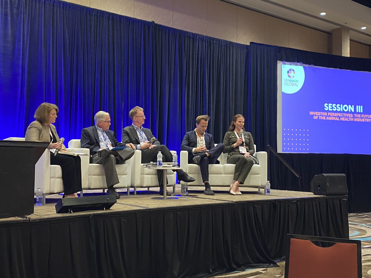 Happening now:

Session III - Panel

Investor Perspectives: The Future of the Animal Health Industry 

#vethealthglobal23