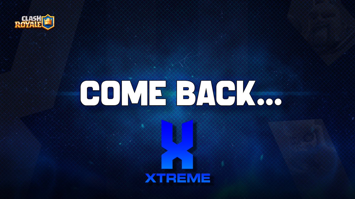 #Regresamos!

Después de meses de descanso...✨
Volvemos con fuerza y renovados!! 
con nueva línea gráfica🔥
a seguir demostrando nivel en la arena ⚔️
Atentos a la presentación de los Jugadores 🐐

#GoXT
#AnuncioCR