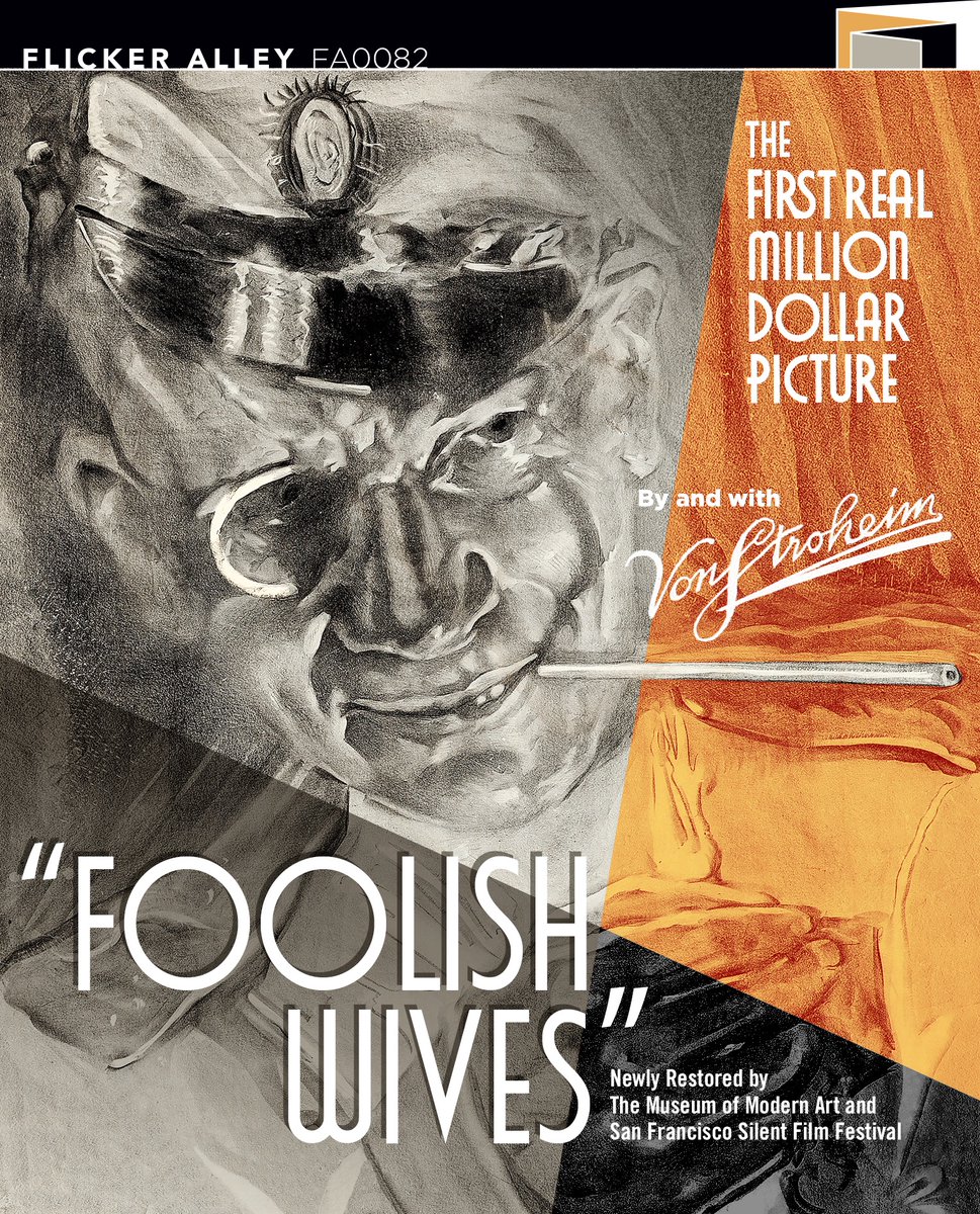 📣 Now available! Flicker Alley is proud to present for the first time ever on Blu-ray, Erich von Stroheim’s Foolish Wives (1922), in a beautiful new restoration by @sfsilentfilm and @MuseumModernArt .
bit.ly/FoolishWives