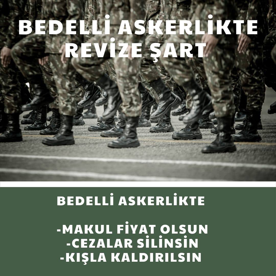 Egecan_3435's tweet photo. @VahdetOzkocak 1 milyondan fazla genç Bedelli askerlikte düzenleme bekliyor Vahdet hocam. Fiyat artık gençlerin ödeyemeyecegi kadar yükseldi ve kışla şartı ile cezalarda da cabası. Gelecek olan torba yasalarda muhakkak gençlerin talebine karşılık verilmeli. https://t.co/CnPCgUEHi5