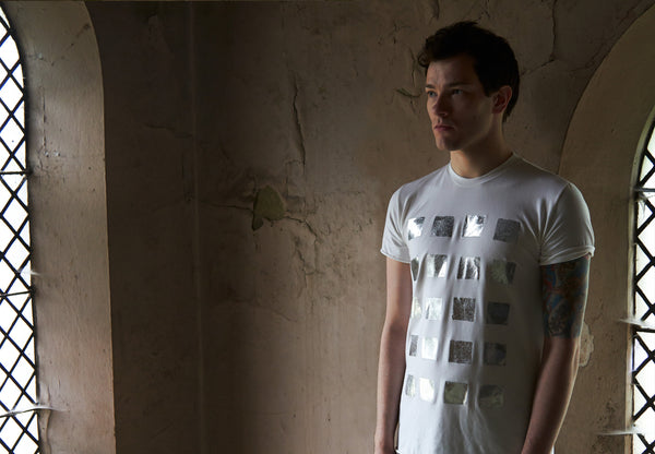 TIME TO REFLECT: Luxury Metallic Silver Foil Print #Organiccotton & Bamboo T-shirt - SHOP NOW: buff.ly/2GyTYQE

#Menswear #MadeInEngland #sustainablefashion #organic #Mensfashion #mensstyle #bamboo #ecofriendly #Sustainability #madeinuk #Metallic #sustainablefashion