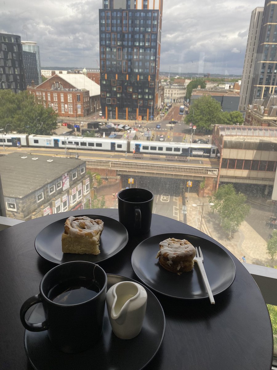 Supervision with a view (and cinnamon rolls)! ☕️☺️