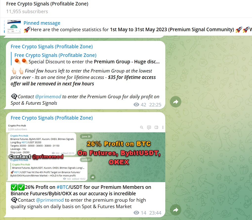 FreeBinancebot's tweet photo. Visit - https://t.co/yhGSKBnQdi

#26% Profit on #BTC/USDT at (https://t.co/tEyZy4oX7C) - Learn Crypto trading &amp; Crypto trading Signals for Binance, Kucoin, Binance Futures, Kraken, Deribit, Bitfinex, WazirX, Coinswitch, CoinDCX, Bybit &amp; Bitseven with an around 80-90% accuracy https://t.co/J4Xy86Y5KY