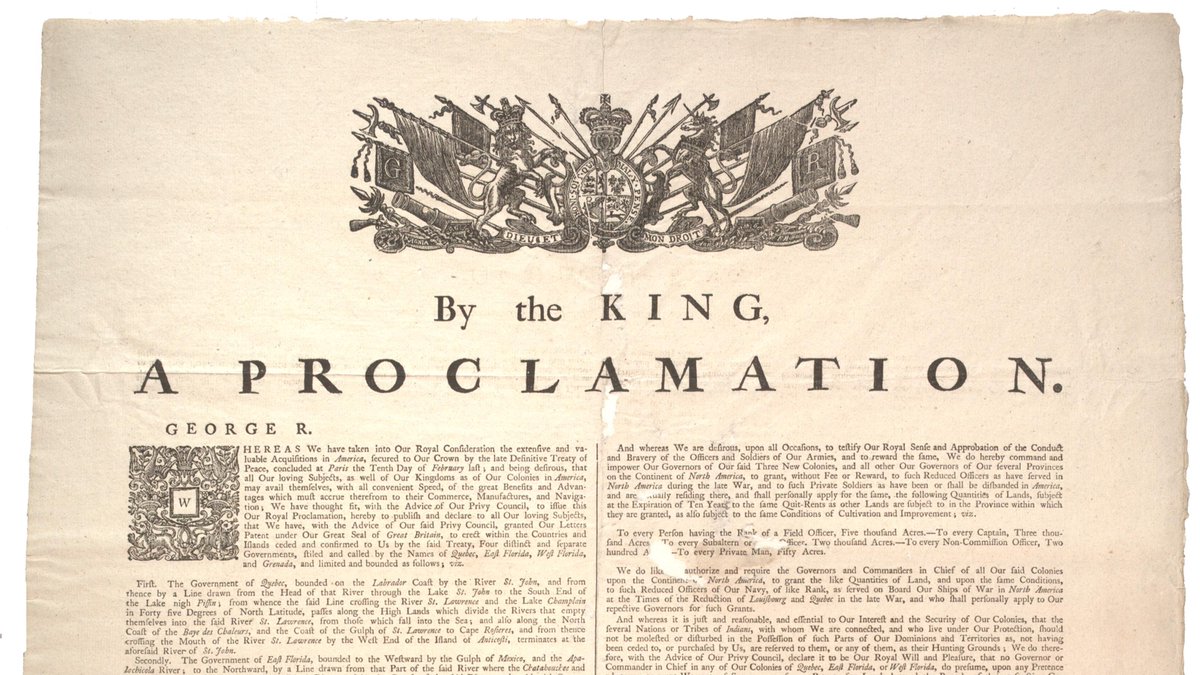 Symposium to mark and reflect on the 260th anniversary of the Royal Proclamation | 6-7 October '23 at @queensu @queensulaw | Lindsay Borrows, Aimee Craft, Robert Odawi Porter, Danielle Lussier, Daniel Richter, Michel Morin & more.