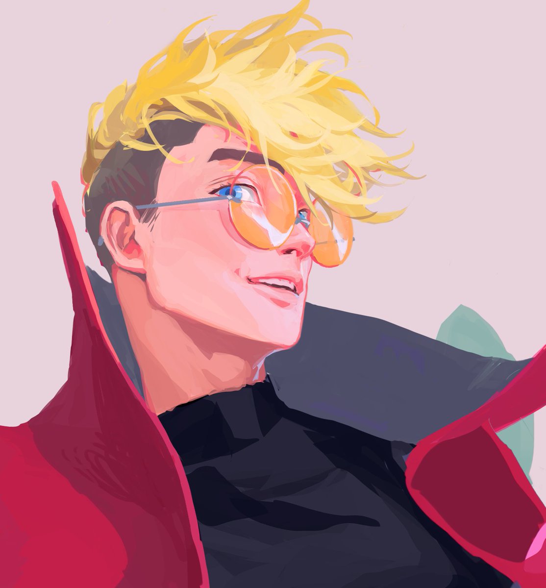 「spending 500 hours trying to draw Vash's」|Bo 🌿 kawaiicon!!のイラスト