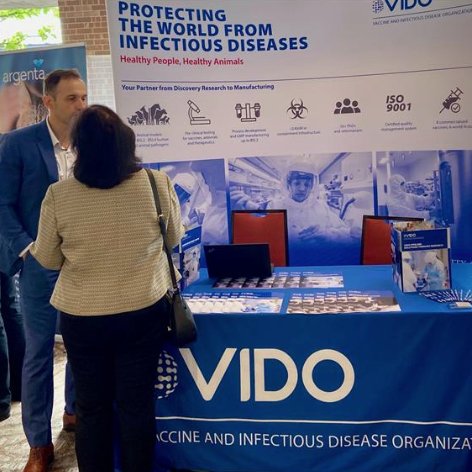 Great discussions happening today at <a href="/VetHealthGlobal/">VetHealth Global</a> in PEI. Our Director and CEO, Dr. Volker Gerdts was also interviewed by the publication Island Farmer <a href="/GraphicNews/">PEICANADA.COM</a>. Keep an eye out for the interview in the near future. 
#VetHealthGlobal #Connections