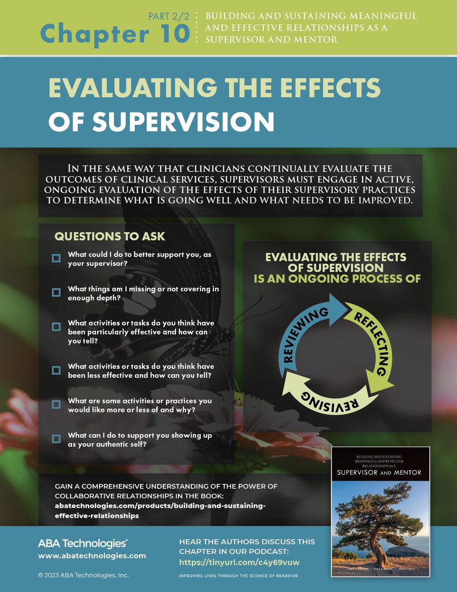 abatechnologies's tweet photo. Evaluating the Effects of Supervision Part 2: https://t.co/YGfUMa6pcc
#infographic #abainfographic #supervisioninfographic #aba #bcba #bacb #bcaba #supervision #supervisor #mentor #selfmanagement #learningfromexperts https://t.co/NtqEn9TXbC