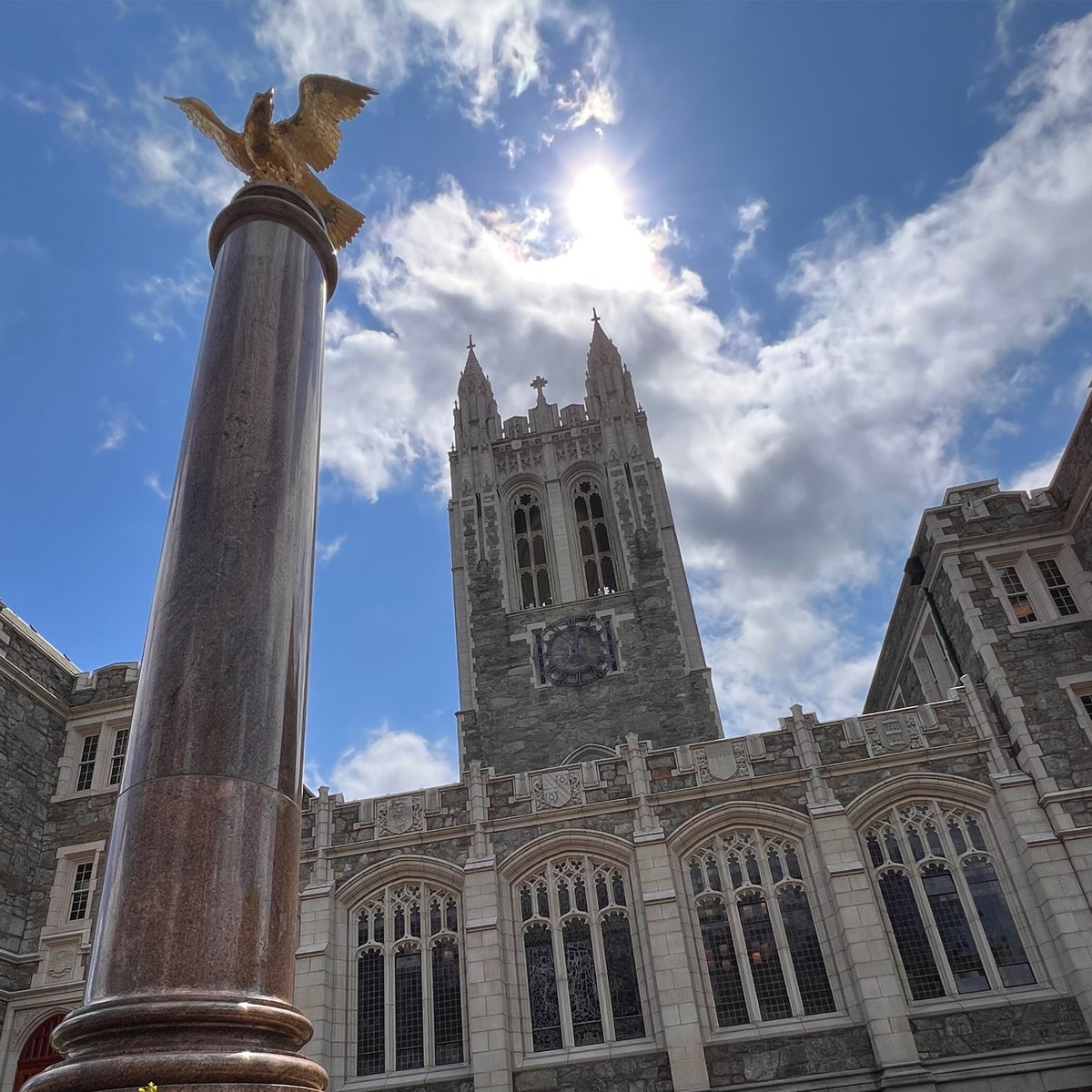 BCWoodsCollege's tweet photo. Soaking in that summer sun, Eagles! π¦
π
#BCWoods #WeAreBC #Summer #Campus https://t.co/81JfPaqxeW