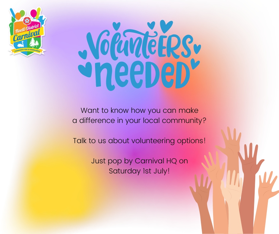 #FleetCarnival has been a part of the community for over 65 years. 

Our charity's committee is staffed entirely by volunteers with all kinds of backgrounds, experience &amp; talents, who help organise this much loved annual event.

#Community