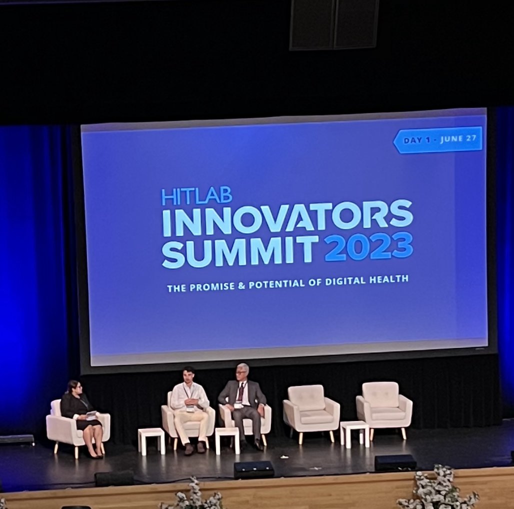 Estenda's tweet image. Incredible presentations 🎙️and speakers! 🧑‍🎤
Awesome first day HITLAB #hitlabsummit #softwaredevelopment #digitalhealth #digitaltherapeutics