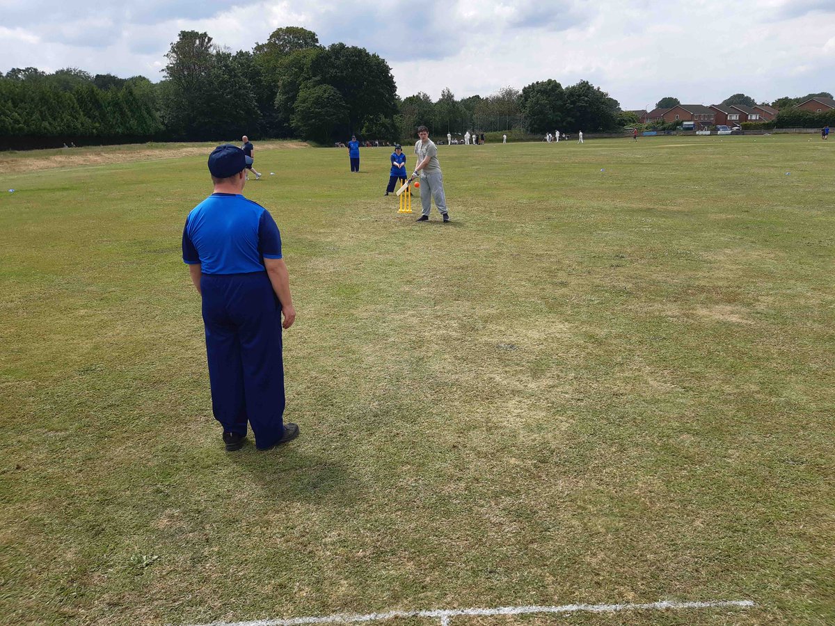 Action from this month’s Disability Softball Festival at Trentside CC, 8 teams, all playing 4 rounds of matches #Inclusion #GetInvolved
