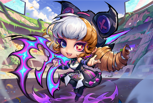 SkinSpotlights's tweet photo. Chibi Gwen + Soul Fighter https://t.co/BX7dtTPS04